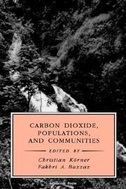 Cover of: Carbon dioxide, populations, and communities