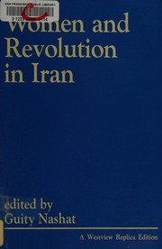 Cover of: Women and revolution in Iran by edited by Guity Nashat.
