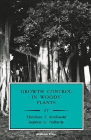 Cover of: Growth control in woody plants