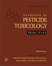 Cover of: Handbook of Pesticide Toxicology (2nd Edition, 2-Volume Set) by Robert Krieger