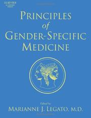 Cover of: Principles of Gender-Specific Medicine, Volume 1-2 by Marianne J. Legato