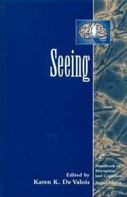 Cover of: Seeing (Handbook Of Perception And Cognition)