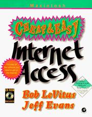 Cover of: Cheap and easy internet access by Bob LeVitus