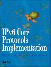 Cover of: IPv6 Core Protocols Implementation (The Morgan Kaufmann Series in Networking) by Qing Li, Tatuya Jinmei, Keiichi Shima