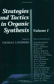 Cover of: Strategies and Tactics in Organic Synthesis, Volume 1: Volume 1 (Strategies and Tactics in Organic Synthesis)
