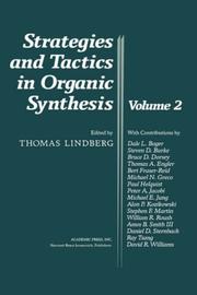 Cover of: Strategies and Tactics in Organic Synthesis, Volume 2: Volume 2 (Strategies and Tactics in Organic Synthesis)