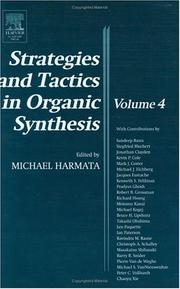 Cover of: Strategies and Tactics in Organic Synthesis, Volume 4 (Strategies and Tactics in Organic Synthesis)