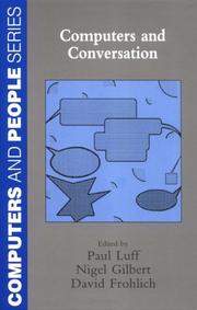 Cover of: Computers and Conversation