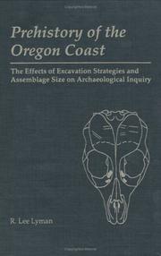 Cover of: Prehistory of the Oregon coast by R. Lee Lyman