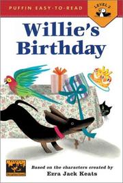Cover of: Willie's Birthday by Ezra Jack Keats, Anastasia Suen