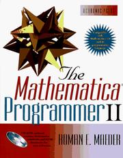 Cover of: The Mathematica programmer II