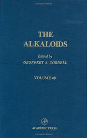 Cover of: Chemistry and Pharmacology, Volume 48 (The Alkaloids)