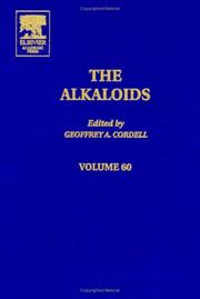 Cover of: The Alkaloids, Volume 60: Chemistry and Biology (The Alkaloids)