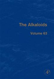 Cover of: The Alkaloids, Volume 63 by Geoffrey A. Cordell
