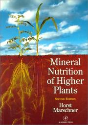 Cover of: Mineral Nutrition of Higher Plants, Second Edition (Special Publications of the Society for General Microbiology) by Horst Marschner