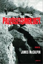 Cover of: Paleoseismology, Volume 62 (International Geophysics) by James P. McCalpin