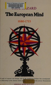 Cover of: The European mind, 1680-1715