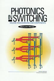 Cover of: Photonics in switching
