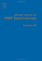 Cover of: Annual Reports on NMR Spectroscopy, Volume 56 (Annual Reports on Nmr Spectroscopy)