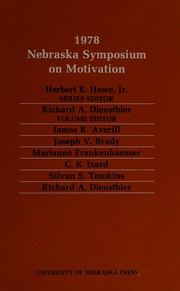 Cover of: Nebraska Symposium on Motivation, 1978, Volume 26: Human Emotion (Current Theory and Research in Motivation)