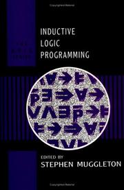 Cover of: Inductive Logic Programming (Apic Studies in Data Processing)