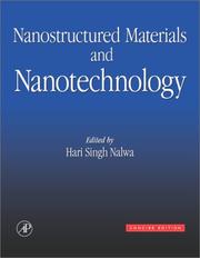 Cover of: Nanostructured Materials & Nanotechnology Concise Edition