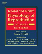 Cover of: Knobil and Neill's Physiology of Reproduction, Volume 1-2, Third Edition by Jimmy D. Neill