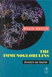 Cover of: The immunoglobulins: structure and function