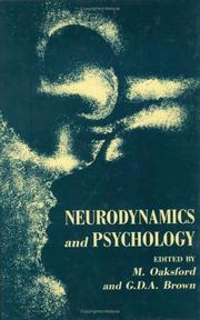 Cover of: Neurodynamics and Psychology