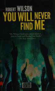 Cover of: You will never find me