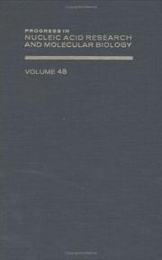 Cover of: Progress in Nucleic Acid Research and Molecular Biology, Volume 48 (Progress in Nucleic Acid Research and Molecular Biology)