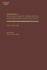 Cover of: Progress in Nucleic Acid Research and Molecular Biology, Volume 80 (Progress in Nucleic Acid Research and Molecular Biology)