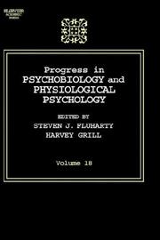 Cover of: Prog Psychobiology & Physiological Psychology