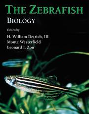 Cover of: The Zebrafish: Biology (Methods in Cell Biology, Volume 59)