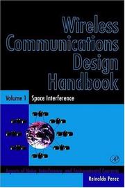 Cover of: Wireless communications design handbook by Reinaldo Perez
