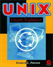 Cover of: UNIX clearly explained