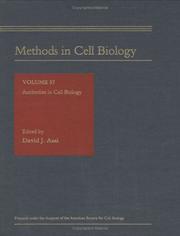 Cover of: Antibodies in Cell Biology (Methods in Cell Biology, vol. 37) (Methods in Cell Biology)