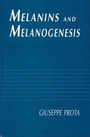 Cover of: Melanins and melanogenesis