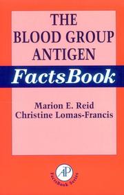 Cover of: The blood group antigen factsbook