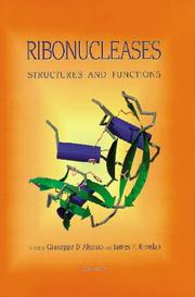 Cover of: Ribonucleases: Structures and Functions