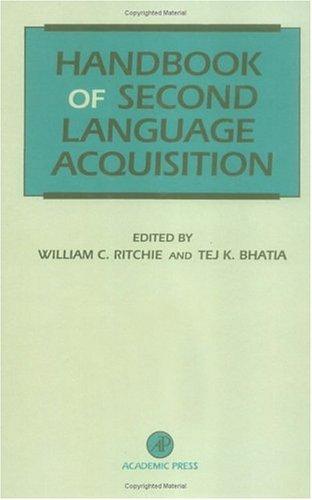 second language acquisition phd usa