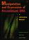 Cover of: Manipulation and expression of recombinant DNA