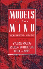 Cover of: Models in the mind: theory, perspective and application