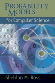 Cover of: Probability Models for Computer Science by Sheldon M. Ross