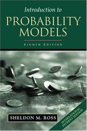 Cover of: Introduction to Probability Models, International Edition