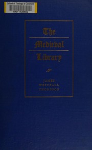 Cover of: The medieval library. by James Westfall Thompson