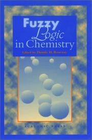 Cover of: Fuzzy logic in chemistry