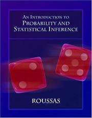 Cover of: An Introduction to Probability and Statistical Inference by George G. Roussas, George G. Roussas