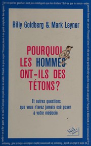Cover of: Pourquoi les hommes ont-ils des tétons? by Mark Leyner