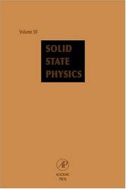 Cover of: Solid State Physics. Advances in Research and Applications. Volume 50